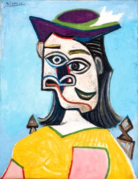 Buste De Femme Assise Sur Une Chaise