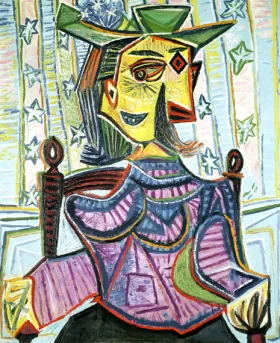 Seated Portrait of Dora Maar