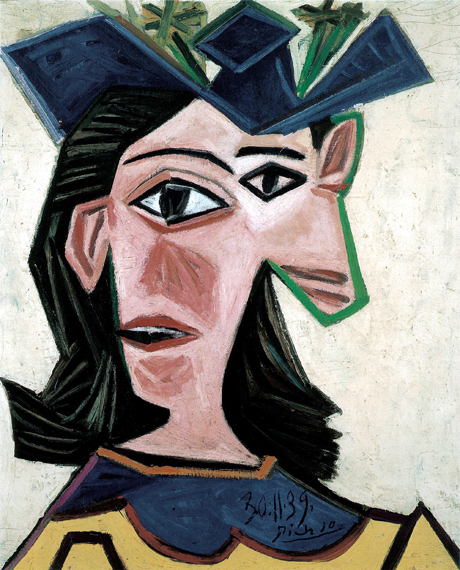 Woman's Bust with Hat (Dora)