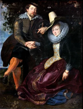 The Honeysuckle Bower-Rubens and Isabella Brandt