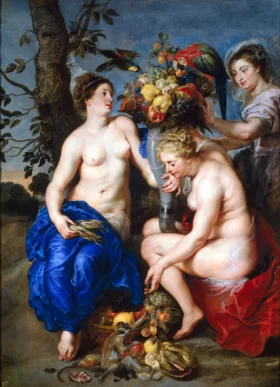 Ceres with Two Nymphs 1624