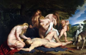 The death of Adonis 1614