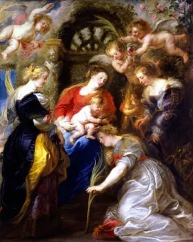 Le Grand Cirque Crowning of Saint Catherine 1631