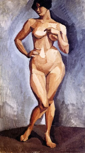 Standing Nude Facing Forward