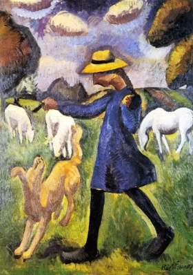 Placeholder-JVE0098 The Child Shepherdess Marie Ressort