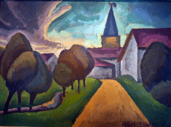 The entrance to the village