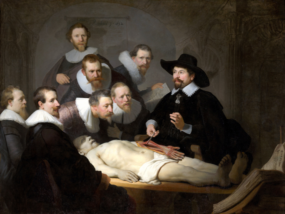 The Anatomy Lesson of Dr Nicolaes Tulp 1634 으로 렘브란트, 캔버스에 유화 재현 The Anatomy Lesson of Dr Nicolaes Tulp 1634