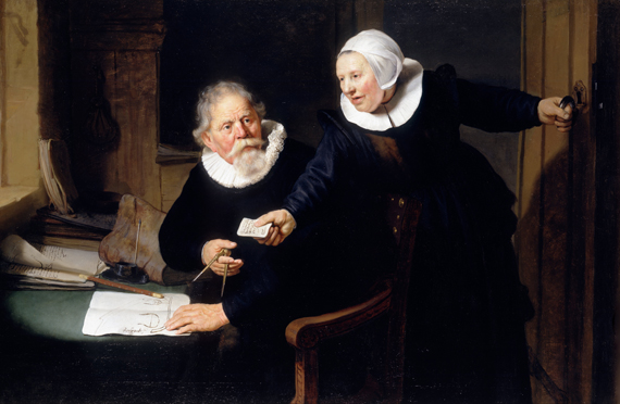Jan Rijcksen and his Wife, Griet Jans 1633