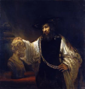 Placeholder-000295 Aristotle with a Bust of Homer 1653