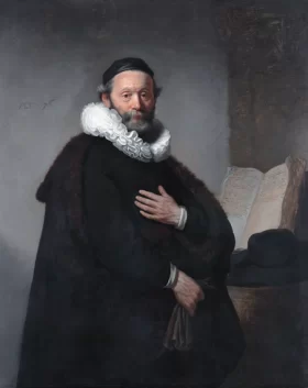 Portrait of Johannes Wtenbogaert 1633