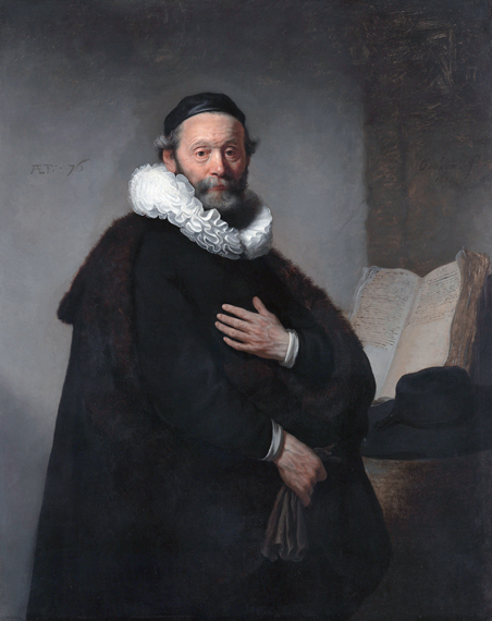 Portrait of Johannes Wtenbogaert 1633