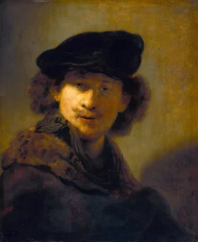 Self-Portrait with Velvet Beret 1634