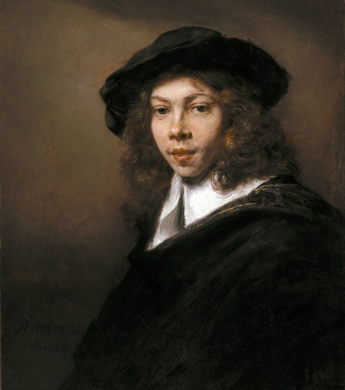 Young Man in a Black Beret 1666