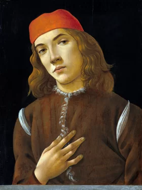 Venus and Cupid Portrait of a Youth