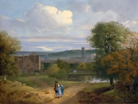View of Ipswich from Christchurch Park