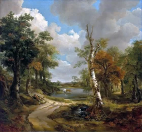 Drinkstone Park (The Woods of Cornard) 1747