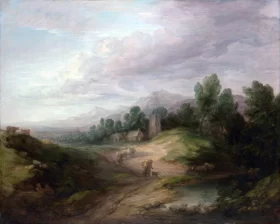 Wooded Upland Landscape 1783