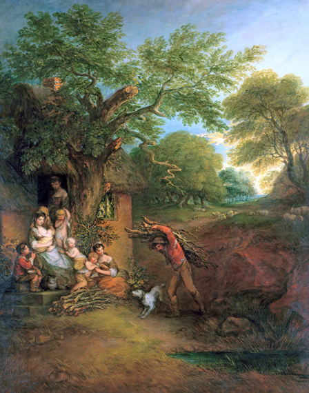 Figures Before a Cottage 1772