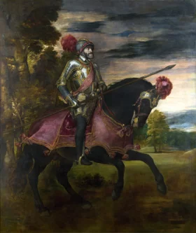 Anacapri, 1884 Equestrian Portrait of Charles V 1548