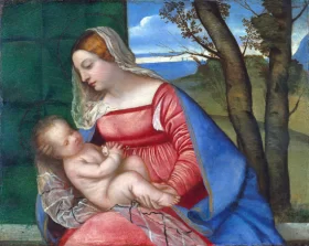 Gardersoen set fra Torbole Bache Madonna 1508