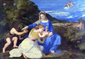 Winter landscape 1920 The Aldobrandini Madonna 1530