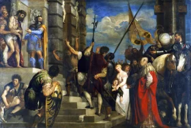 Solklar Vinterdag ved Langseth - Lillehammer, Norge 1919 Ecce Homo 1543