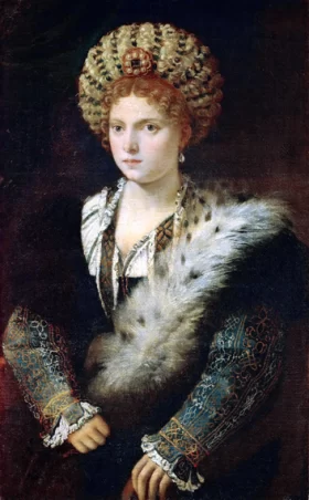 Parnassus Portrait of Isabella d'Este