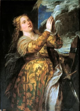 Santa Catalina de Alejandría 1560