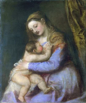 The Virgin suckling the Infant Christ
