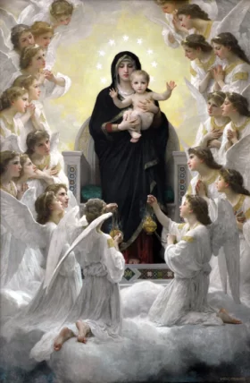 The Cherry Picker 1871 La Vierge aux anges 1900