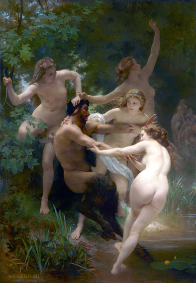 Nymphs and Satyr 1873