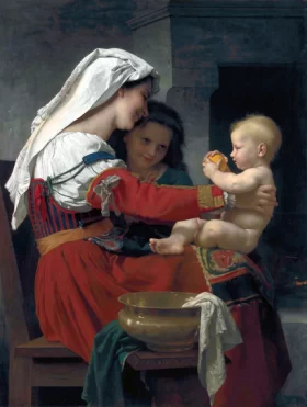 Admiration Maternelle - Le Bain
