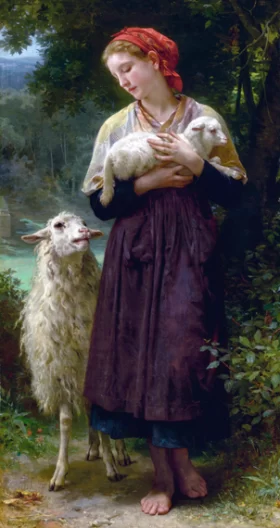 Placeholder-WAB0279 The Newborn Lamb