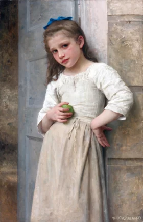 Yvonne sur le pas de la porte (1901)
