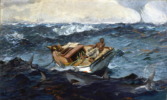The Gulf Stream 1899 으로 윈슬로우 호머, 캔버스에 유화 재현 The Gulf Stream 1899
