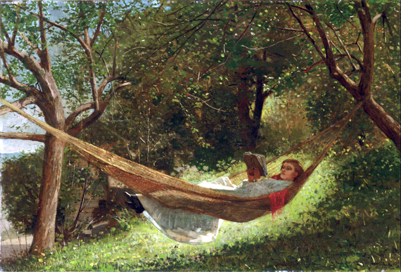 Girl in the Hammock 1873