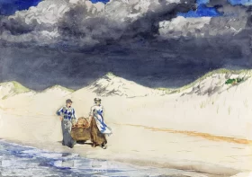 The Arctic Ocean Sand and Sky 1887