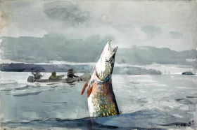 The wrath of the seas Pike, Lake St. John, 1897