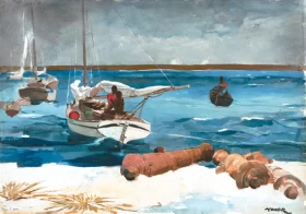 The storm at Cape Aya 1899 Nassau