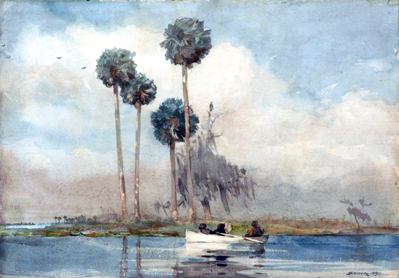 The White Rowboat, St. Johns River, 1890