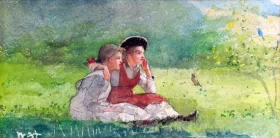 Listening to the birds 1879