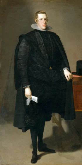 Philip IV in black suit