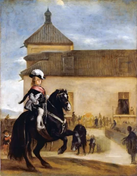 Prince Baltasar Carlos in the Riding School