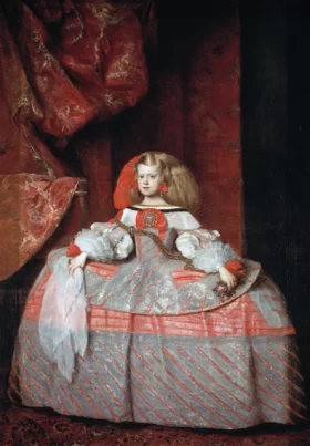 Infanta Margarita Teresa in a Pink Dress