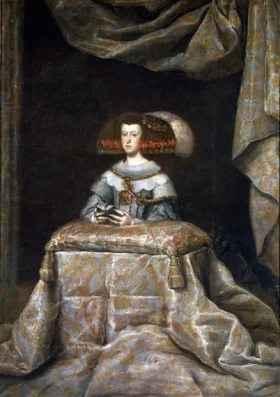 Mariana de Austia, orante 1655