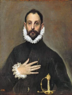 The Nobleman with his Hand on his Chest