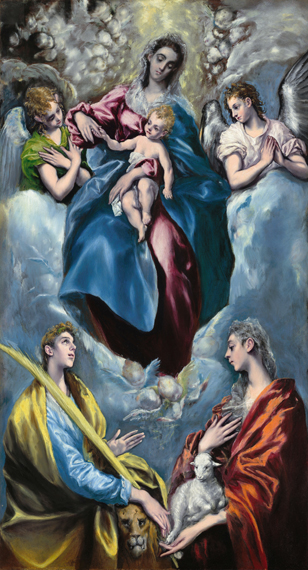 Madonna and Child with Saint Martina and Saint Agnes