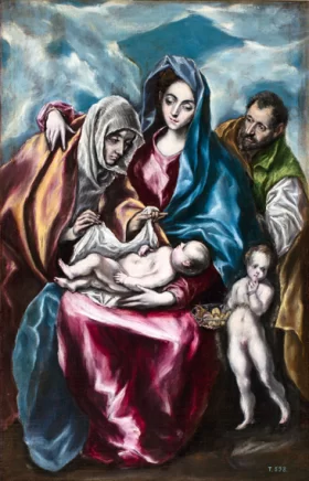 The Holy Family with Saint Anne and Saint John
