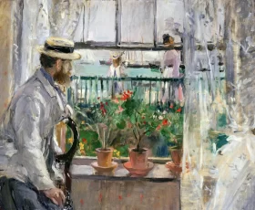 Eugène Manet à L’île De Wight 1875