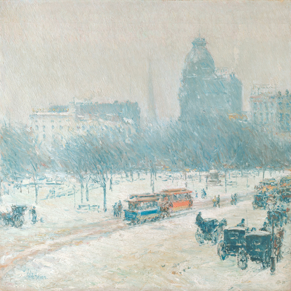 Winter on Union Square